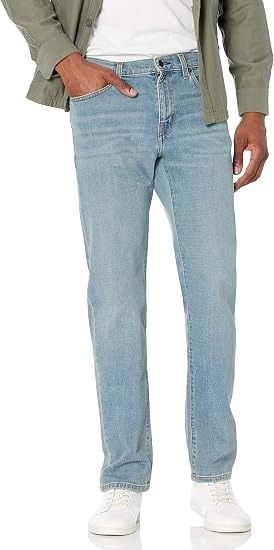 Amazon Essentials Men'S Light Blue Straight Fit Jeans imagen 4